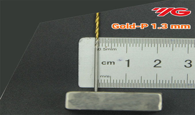 Mũi khoan thép YG1 1.3mm được phân phối bởi công ty cổ phần Công Cụ Tốt