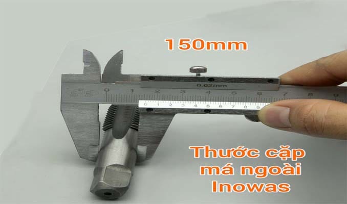 Thước cặp inowas 150mm đo má ngoài sản phẩm